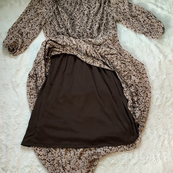 Moon River Shirred Waist Tiered Dress Dress Size Medium - Picture 11 of 14